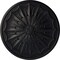 Ekena Millwork Artis Ceiling Medallion, Hand-Painted Steel Gray, 27 1/8"OD x 2 5/8"P CM27ARSGS - alternate 1